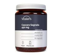 Vitaler's Cascara Sagrada 450 mg - 60 Capsules, Vegan, 2 mois de supplémentation, Sans conservateur, Composition pure