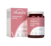 Vitaler's Coenzyme Q10 100 mg - 60 gélules, Végétalien, 2 mois de supplémentation Sans conservateur, Composition pure