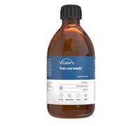 Vitaler's Huile de foie de morue norvégienne oméga-3, Arôme non parfumé 1200 mg - 250 ml