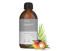 Vitaler's Huile MCT naturelle - 500 ml, Vegan, 1 mois de supplémentation, Sans conservateur, Composition pure