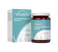 Vitaler's Lactobacillus Rhamnosus avec FOS - 60 gélules, Vegan, Formule Pure, Approvisionnement pour 2 Mois