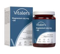 Vitaler's Magnésium 125 mg + Vitamine B6 6 mg - 60 gélules