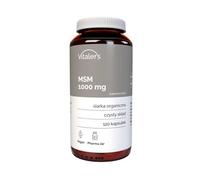 Vitaler's MSM (Soufre organique) 1000 mg -120 gélules, Végétalien, 4 mois de Supplémentation, Sans Conservateur, Composition pure