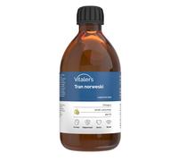 Vitaler's Omega-3 Norwegian Cod Liver Oil, Lemon Flavor 1200 mg - 250 ml