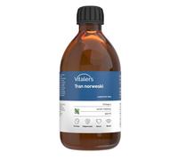 Vitaler's Omega-3 Norwegian Cod Liver Oil, Mint Flavor 1200 mg - 250 ml
