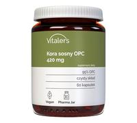 Vitaler's OPC (écorce de pin) 420 mg - 60 Capsules, Vegan, 2 mois de supplémentation, Sans conservateur, Composition pure