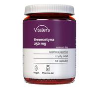 Vitaler's Quercétine 250 mg - 60 gélules, Végétalien, 2 mois de supplémentation Sans conservateur, Composition pure