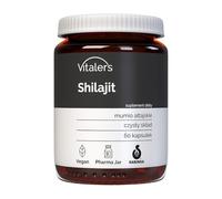 Vitaler's Shilajit 400 mg - 60 gélules, Vegan, 2 mois de supplémentation, Sans conservateur, Composition pure