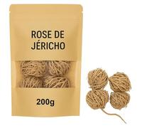 VITALIA Rose de Jéricho 200 g - Chajarat Mariam Naturelle | Fleur de Résurrection du Sahara | Fertilité, Renaissance Spirituelle & Purification Énergétique | 100% Authentique et Réutilisable