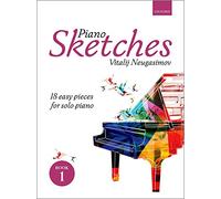 Vitalij neugasimov : piano sketches book 1 - 18 easy pieces for solo piano