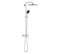 GROHE Colonne de douche Vitalio Comfort 250 – Mitigeur monocommande, Économie d'eau, Chromé