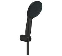 Vitalio Start 110 Set de douche avec support mural + Douchette 2 jets, noir mat (G279502431)