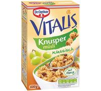 Vitalis Muesli croustillant aux raisins secs gorgés de soleil Dr Oetker 600g