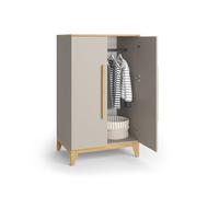 VitaliSpa Armoire pour Enfants Malia, Chêne Cachemire, 70x120cm
