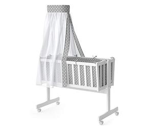 VitaliSpa Berceau pour bébé Noah, Blanc, 40x90