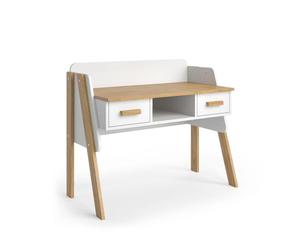 VitaliSpa Bureau Malia, Blanc, 97x51cm