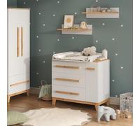 VitaliSpa Commode à Langer Malia Blanc/Artisan 98x98cm