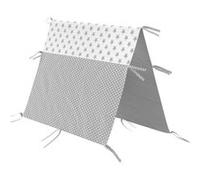 Vitalispa Couvre-lit enfant Tipi, Gris, 140.5x140cm Gris G
