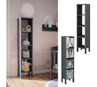 Vitalispa Étagère pour enfants Ajaton, 35.2 x 159.5 cm, Gris