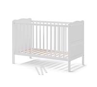 VitaliSpa Lit bébé Tobi, Blanc, 60x120 cm