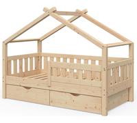 Lit cabane Design 33271 Marron G