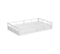 VitaliSpa Lit pour Enfant Minno, Blanc, 120x200 avec Matelas