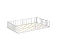 VitaliSpa Lit pour Enfant Minno, Blanc, 205x125cm sans Matelas