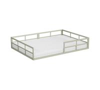 VitaliSpa Lit pour Enfant Minno, Grège, 140x200 avec Matelas