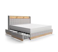 Lit rembourré Nura 51720 Gris