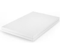 Vitalispa Matelas en mousse froide , 140 x 200 cm H2 degré de dureté, 7 zones, Blanc