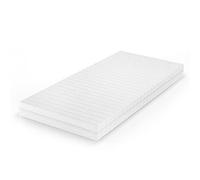 VitaliSpa Matelas en Mousse Froide, Blanc, 90x200cm