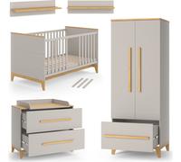 Vitalispa Set de chambre d'enfant Malia, 5 pièces, Chêne cachemire