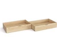 Vitalispa Tiroir à roulettes Everest, Marron, 97.7x55.6cm Set de 2 Marron