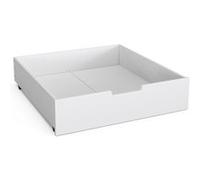 Vitalispa Tiroir à roulettes Teddy, Blanc, 92x89cm Blanc