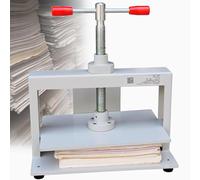 VitalisWorks Machine de Presse à Livres,Machine de Presse à Papier,Machine d'impression de factures de Bon A3 / A4,Haute Pression de 1500kg,Tige d'équilibrage Double de Reliure Robuste (A3)