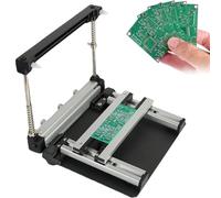 VitalisWorks Station d'impression sérigraphique, Table d'impression de pâte à braser SMT avec Maille en Acier, Imprimante de Pochoir PCB avec épaisseur réglable, Corps en Alliage d'aluminium (20cm)