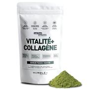 Vitalité + Collagène en poudre, paquet de 600 g - Saveur pomme-citron - Soutien à la santé globale et bien-être - 30 portions à 20g/jour