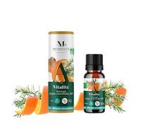 VITALITE - Synergie d'huiles essentielles BIO - 10 ml - 100% pure et naturelle - Mességué