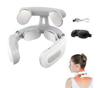 Vitality Magic Pro 2.0 Neck Massager, with 4 Heated Heads, Promotes Muscle Relaxation and Improves Sleep Quality