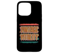 Vitality Vintage Funny Retro Retraite La Journée des Anciens Grands-parents Coque pour iPhone 15 Pro Max