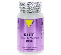 Vit'All+ 5-Htp Extrait de Griffonia 50mg 30 Gélules