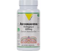 Vit'all+ Ashwagandha Bio 600mg Extrait Standardisé 60 Gélules Végétales