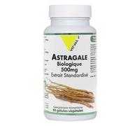 Vit'all+ Astragale Biologique 500mg Extrait Standardisé 60 gélules végétales
