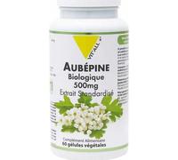 Vit'all+ AUBEPINE BIO 500mg Extrait Standardisé 60 gélules végétales