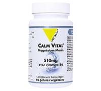 Vit'all+ Calm Vital Magnésium Marin 510mg 60 gélules végétales