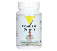 Vit'all+ Complexe Détente Bio 30 gélules végétales