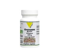 Vitall+ Gingembre Bio 200mg Extrait Standardisé 60 Gélules Végétales