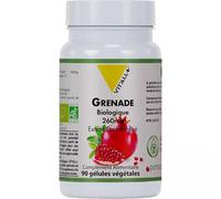 Vitall+ Grenade Bio 260mg Extrait Standardisé 90 Gélules Végétales