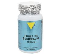 Vit'all+ Huile de Bourrache 1000mg 30 capsules