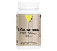 Vit'all+ L- Glutathion Réduit 100mg 30 comprimés à sucer